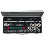 KTC(京都機械工具) 12.7sq.ソケットレンチセット[26点] KTC TB420X 返品種別B
