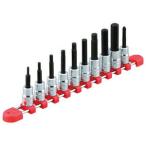 ショッピング工具 KTC(京都機械工具) 9.5sq.ヘキサゴンビットソケットセット[10コ組] KTC TBT310H 返品種別B