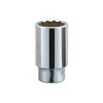 KTC(京都機械工具) 19.0sq ディープソケット(十二角) 23mm KTC B6L-23W 返品種別B