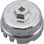 KTC(京都機械工具) ろ紙交換用オイルフィルタレンチ φ71mm KTC AVSA-R64A2 返品種別B