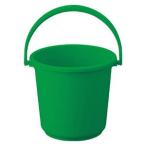 トラスコ中山 PPカラーバケツ 10L 緑 TPPB-10-GN 返品種別B