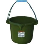 トラスコ中山 ハードプラバケツ 20L OD色 トラスコ中山 THB-20-OD 返品種別B
