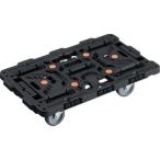 トラスコ中山 連結式樹脂製平台車 ビートル 700×450 自在5輪 BT700J5-E100 返品種別B