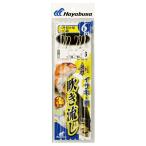 ハヤブサ 海戦吹き流し カラ鈎6m3本鈎 SN131 5号 ハリス5号  返品種別A
