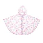 BACKYARD FAMILY( задний ярд Family ) Kids дождь пончо девочка ( Unicorn лиловый * размер :80-90cm) возвращенный товар вид другой A