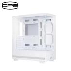 CPSlsi-pi-esC3 Q500 высота прозрачный усиленный стекло принятие 270° panorama mikATX кейс ( белый ) C3Q500-WH возвращенный товар вид другой B