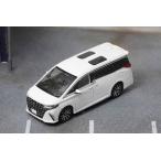 ダイキャストチーム 1/ 64 トヨタ アルファード 2024 右ハンドル仕様 ホワイト(LL-041-182)ミニカー 返品種別B