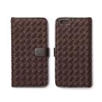 ZENUS iPhone6s Plus/ 6 Plus用 手帳型ケース Mesh Diary(ダークブラウン) Z9580I6SP 返品種別A