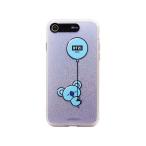 BT21 iPhone SE(第2世代)/ 8/ 7用 BT21 LIGHT UP HANG OUT ハイブリッドケース(KOYA) KCB-LUH005 返品種別A