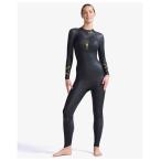 2XU レディース トライアスロン用ウェットスーツ Propel P:1ウェットスーツ(BLK-ABN・サイズ:M) 返品種別A