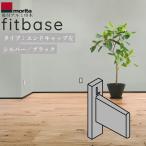 森田アルミ工業 後付アルミ巾木 fitbase エンドキャップ 左 シルバー／ブラック 1個 FT20EL-S／FT20EL-B