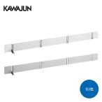 KAWAJUN ブラインドフック 単品 AC-823-SC ホワイト+クローム AC-823-BC シルバー+クローム 洋服 壁掛 フック おしゃれ 4連 シンプル 河淳 カワジュン 玄関
