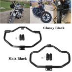 エンジンガード ハーレー harley スポーツスター 2004〜2020 2009〜2017 XR 883 1200 X48 社外品 グロスブラック マットブラック