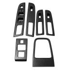 ショッピングスイッチ ドアスイッチパネルカバー スバル WRX S4 VAG STI VAB レヴォーグ パネル　シフト　コンソール セット カーボンブラック 6点セット 社外