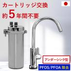 【18・19日限定+10％】 浄水器 ビルトイン アンダーシンク アンダーシンク浄水器 5年間 PFAS PFOS PFOA 除去 ビューク 公式 ドリームバンク 日本製 /00000182