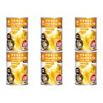 アキモトのパンのかんづめ パン・アキモト PANCAN オレンジ 6缶セット 備蓄食 非常食 保存食 缶詰