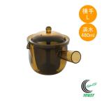 われない珈琲急須 横手 L TW-3775 日本製 珈琲 コーヒー お茶 ティー ティーポット 急須 丈夫 軽い 手軽 トライタン製 割れない 琥珀色