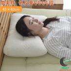 低反発もちもち枕 夢美枕 43×63cm 送料無料 寝具 まくら パイプ枕 パイプまくら ヒバエッセンス 抗菌 防臭 通気性 モチモチ 低反発