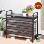 アルミ室外機カバー ブラウン ASC-85NN 送料無料 エアコン 室外機カバー カバー 目隠し 有効活用 日よけ 組立式 おしゃれ スタイリッシュ エコ 省エネ