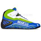 SPARCO ( Sparco ) Cart обувь K-RUN ( K Ran ) YOUTH голубой / зеленый размер 30