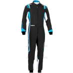 SPARCO ( Sparco ) Cart костюм THUNDER ( Thunder ) черный / голубой размер XL 002342NRAZ4XL
