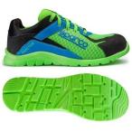 SPARCO ( Sparco ) safety обувь PRACTICE размер 47 цвет GREEN/BLUE