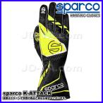 sparco ( Sparco ) Cart перчатка K-ATTACK (ke- attack ) размер 13 цвет черный / флуоресценция желтый ( Black/Fluo yellow ) BKG0004B0K08013