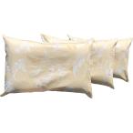 ３個 枕カバー付 低反発チップ枕 サラサ 約３５×５０ｃｍ ＢＥ 【日本製】 【ボリューム】 【低反発】 【低反発チップ】