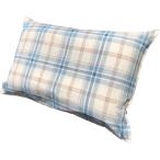 １個 枕カバー付 低反発チップ枕 クロス 約４３×６３ｃｍ ＢＬ【日本製】 【ボリューム】 【低反発】 【低反発チップ】