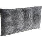 長座布団カバー ふんわりボア グレー 約 68x120 【メール便限定商品】68 120