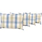 ４個 枕カバー付 かためのハードパイプ枕 ＮＡ 約３５×５０ｃｍ ＢＬ 【日本製】 【パイプ枕】 【通気性】 【清潔】