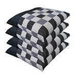 座布団カバー 55 59 ４枚組 しじら格�