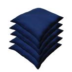 座布団カバー 55 59 ５枚組 ナチュレ ネイビー 約 ５５×５９ ｃｍ 日本製 ネコポス便限定 和風 クッションカバー 5枚セット 5枚