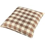 座布団カバー 55 59 １枚組 Ｃチェッ�