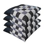 座布団カバー 59×63 ４枚セット 八端