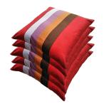 座布団カバー 55 59 ５枚組 和調しま 