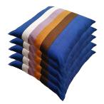 座布団カバー 55 59 ５枚組 和調しま 