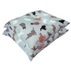 座布団カバー 55 59 ２枚組 ネコ 約 �