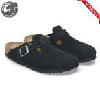 ビルケンシュトック ボストン スエード レザー ブラック スリム幅 BIRKENSTOCK BOSTON BLACK NARROW幅 1027067