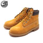 ショッピングTimberland 【並行輸入品】ティンバーランド ジュニア 6インチ プレミアム ウォータープルーフ ブーツ ウィート TIMBERLAND JUNIOR 6INCH PREMIUM WATERPROOF BOOTS 12909