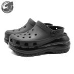 クロックス メガ クラッシュ クロッグ ブラック レディース メンズ 厚底サンダル CROCS MEGA CRUSH CLOG BLACK 207988-001