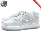 ショッピングエアフォース1 【並行輸入品】ナイキ エアフォース1 BG ピュア プラチナム/メタリック シルバー NIKE AIR FORCE 1 BG PURE PLATIUM/METALLIC SILVER hq3249-043 海外限定