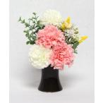 水上約11cm水下約6cm　花器なし 造花 お供花 仏花 お供え花 仏壇花 お仏壇用に アレンジ花 1本 K-1168