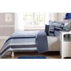 Elegant Home Multicolor Navy Light Blue White Elegant Striped Stripes Desig