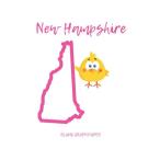 New Hampshire Chick Graph Paper Notebook 5x5 Engineering Grid Paper, 110 Bl