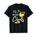 My Princess Wears Cleats softball , Baseball T-Shirt For Mom