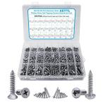 AETTL M6 M5 M4 M3 Self Tapping Screws Kit for Wood Sheet Metal Concrete, Me