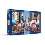 1000pc Jiggz New York Premium Jigsaw Puzzle - Every Piece is Unique - Chall