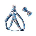 Lionet Paws Dog Harness with Bowtie Cotton No-Pull Adjustable Pet Harness w