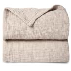 Lulu moon Muslin Quilt Blanket, Crib Blanket for Baby and Toddler,47x47 Inc
